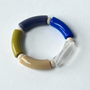 SALE -COLOUR BLOC Stretchy Bracelet