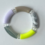 Load image into Gallery viewer, SALE - COLOUR BLOC Stretchy Bracelet
