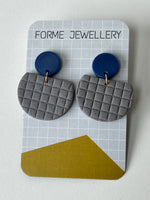Load image into Gallery viewer, SUPER SECONDS- Geometric Patterned Earrings
