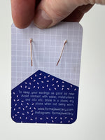 Load image into Gallery viewer, SUPER SECONDS- Dangle statement earrings
