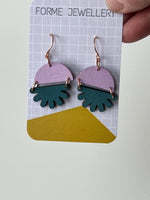Load image into Gallery viewer, SUPER SECONDS-Contemporary 'Sunburst' Earrings
