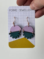 Load image into Gallery viewer, SUPER SECONDS-Contemporary 'Sunburst' Earrings
