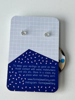 Load image into Gallery viewer, SUPER SECONDS- Patterned Dangly Earrings
