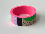 Load image into Gallery viewer, Hand Painted Contemporary Chunky Bracelet
