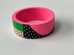 Load image into Gallery viewer, Hand Painted Contemporary Chunky Bracelet
