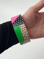 Load image into Gallery viewer, Hand Painted Contemporary Chunky Bracelet
