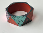 Load image into Gallery viewer, Hand Painted Contemporary Chunky Bracelet
