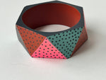 Load image into Gallery viewer, Hand Painted Contemporary Chunky Bracelet
