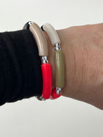Load image into Gallery viewer, SUPER SECONDS- 2  Stretchy Bracelets
