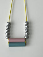 Load image into Gallery viewer, SUPER SECONDS - Geometric Statement Necklace
