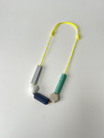 Load image into Gallery viewer, SUPER SECONDS- Geometric Statement Necklace
