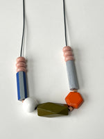 Load image into Gallery viewer, SUPER SECONDS - Geometric Statement Necklace
