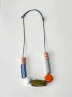 Load image into Gallery viewer, SUPER SECONDS - Geometric Statement Necklace
