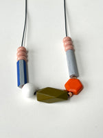 Load image into Gallery viewer, SUPER SECONDS - Geometric Statement Necklace
