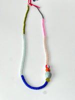 Load image into Gallery viewer, BRIGHT BEADED ASYMMETRICAL NECKLACE
