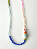 Load image into Gallery viewer, BRIGHT BEADED ASYMMETRICAL NECKLACE
