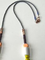 Load image into Gallery viewer, BRIGHT YELLOW BEADED NECKLACE
