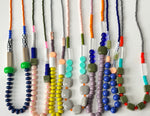 Load image into Gallery viewer, BRIGHT BEADED ASYMMETRICAL NECKLACE
