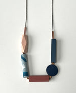 Load image into Gallery viewer, SUPER SECONDS - Geometric Statement Necklace
