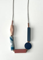 Load image into Gallery viewer, SUPER SECONDS - Geometric Statement Necklace
