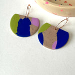 Load image into Gallery viewer, SALE - Geometric Abstract Earrings
