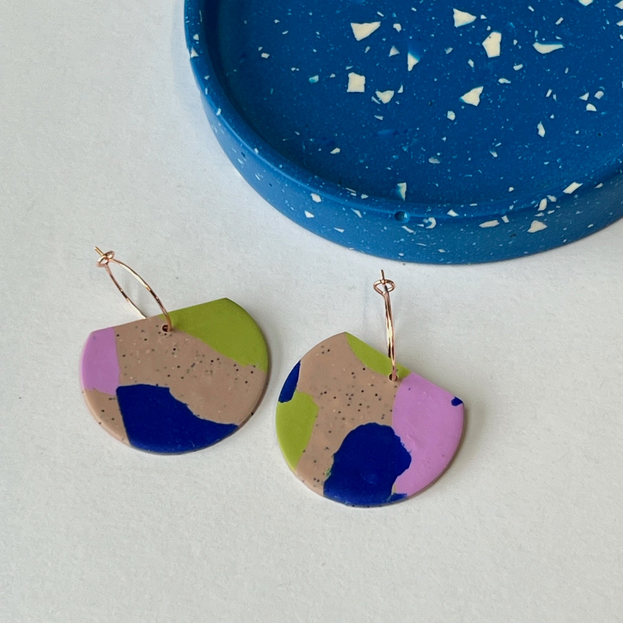 SALE - Geometric Abstract Earrings