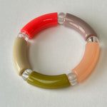 Load image into Gallery viewer, SALE - COLOUR BLOC Stretchy Bracelet
