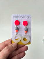 Load image into Gallery viewer, STATEMENT DANGLY EARRINGS
