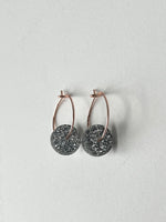 Load image into Gallery viewer, SUPER SECONDS- Teeny Hoops (Silver)
