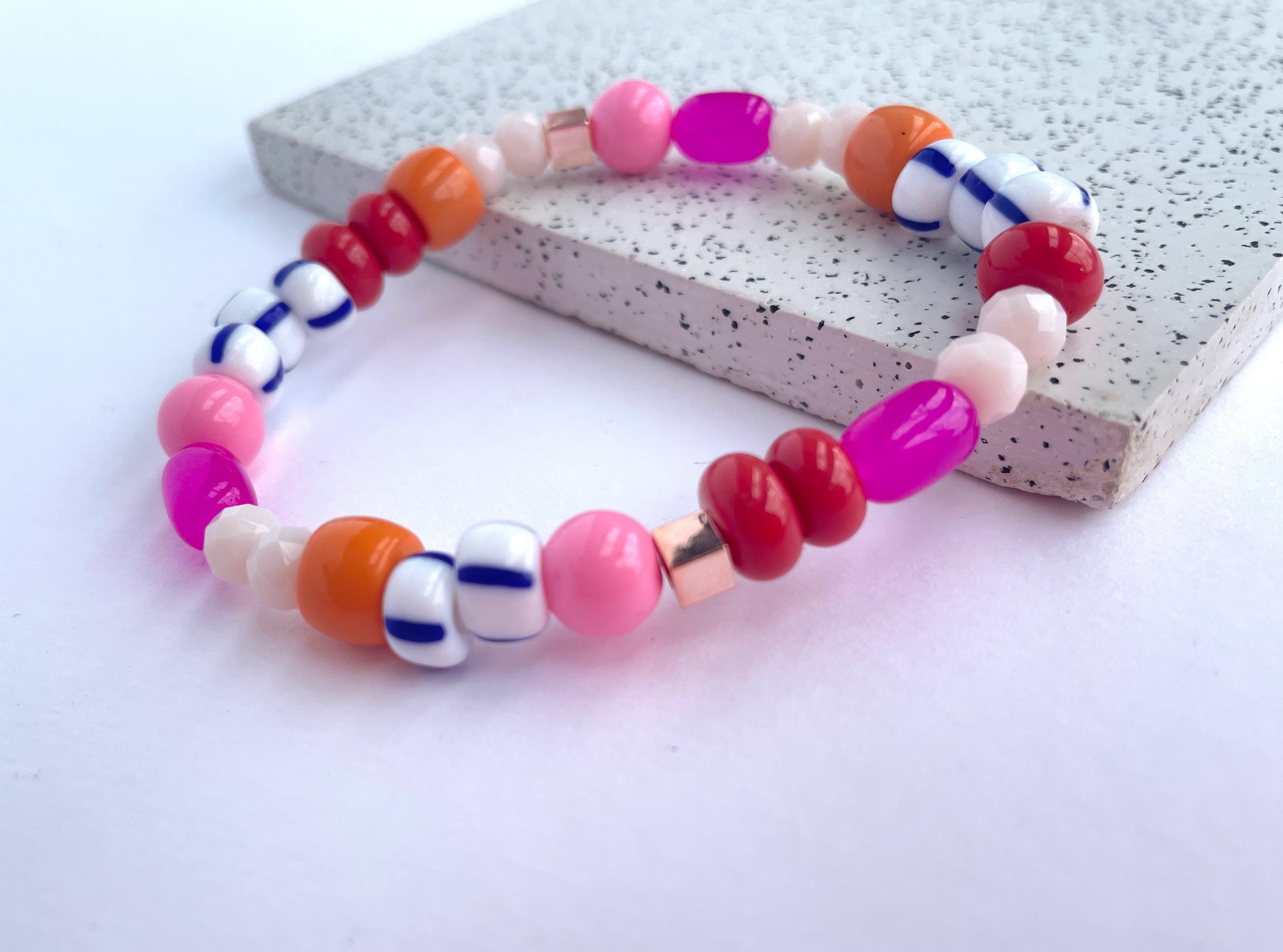 MULTI COLOURED Beaded Bracelet-LIMITED EDITION