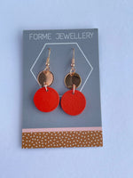Load image into Gallery viewer, SUPER SECONDS-DANGLEY GEOMETRIC EARRINGS
