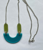 Load image into Gallery viewer, SUPER SECONDS - GEOMETRIC ACRYLIC NECKLACE
