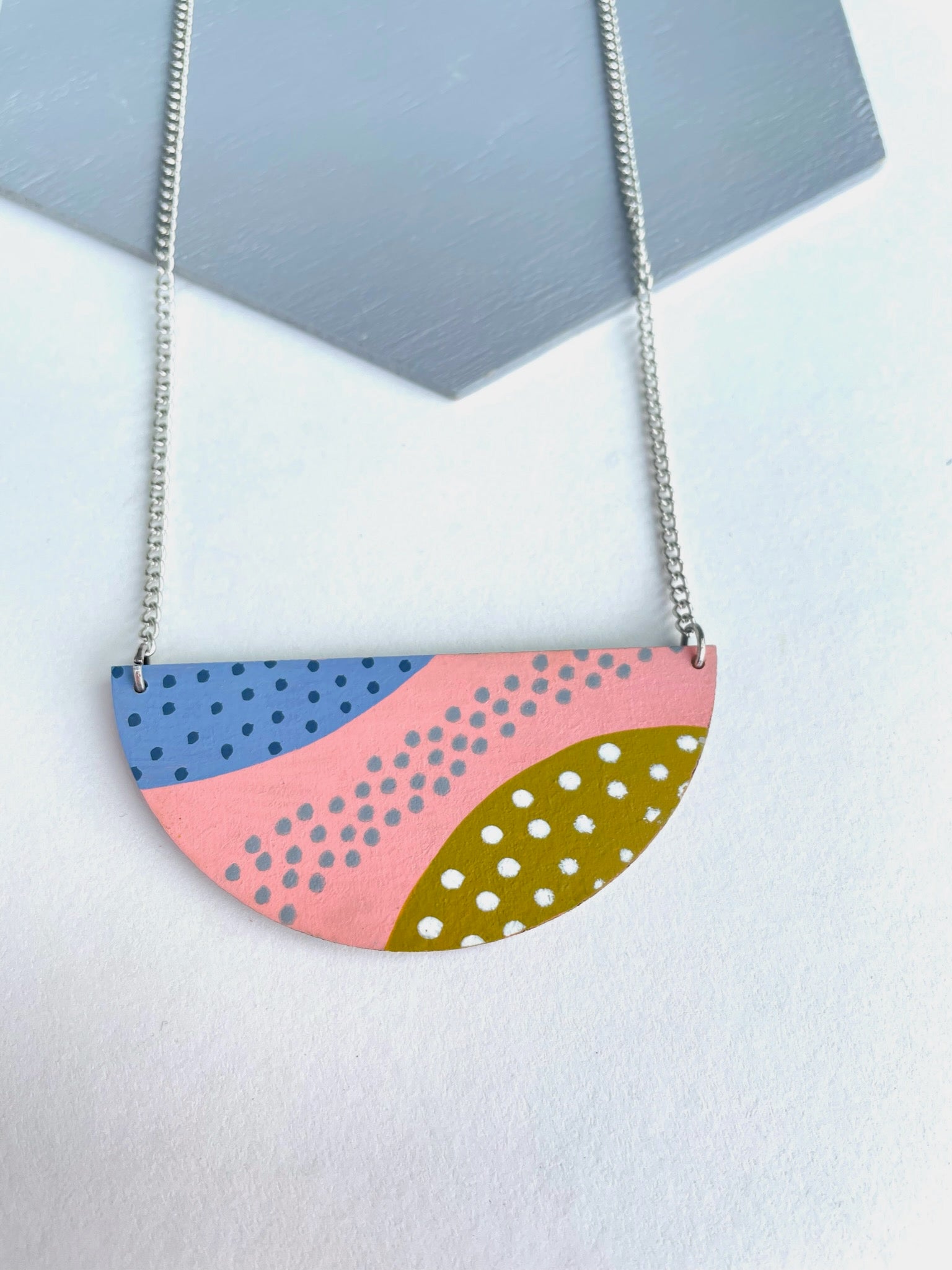 painted necklace