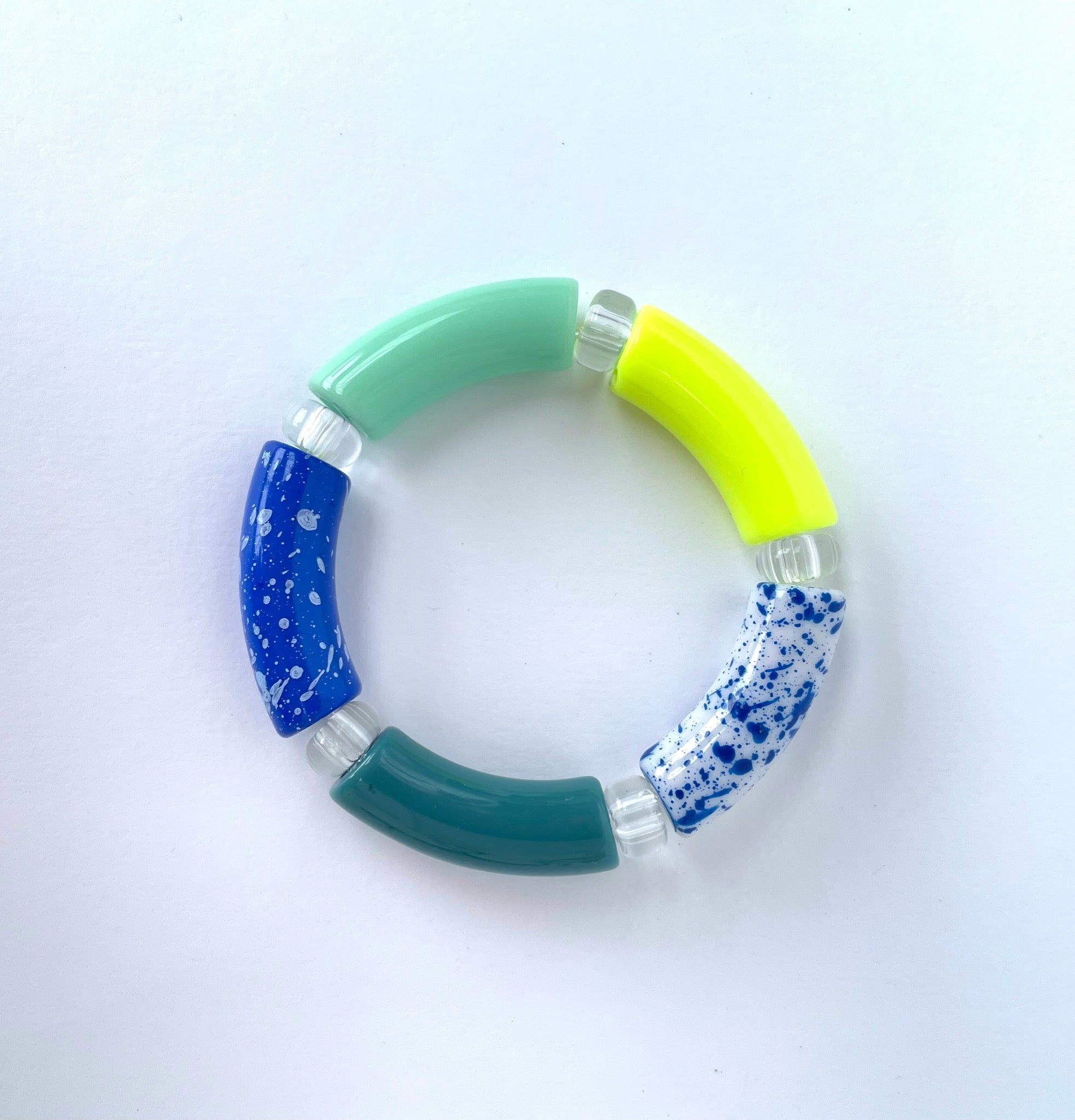 COLOUR BLOC Stretchy Bracelet