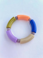 Load image into Gallery viewer, COLOUR BLOC Stretchy Bracelet
