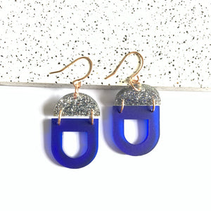 Geometric Dangle Earrings