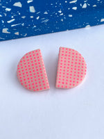 Load image into Gallery viewer, SUPER SECONDS- PINK EARRINGS
