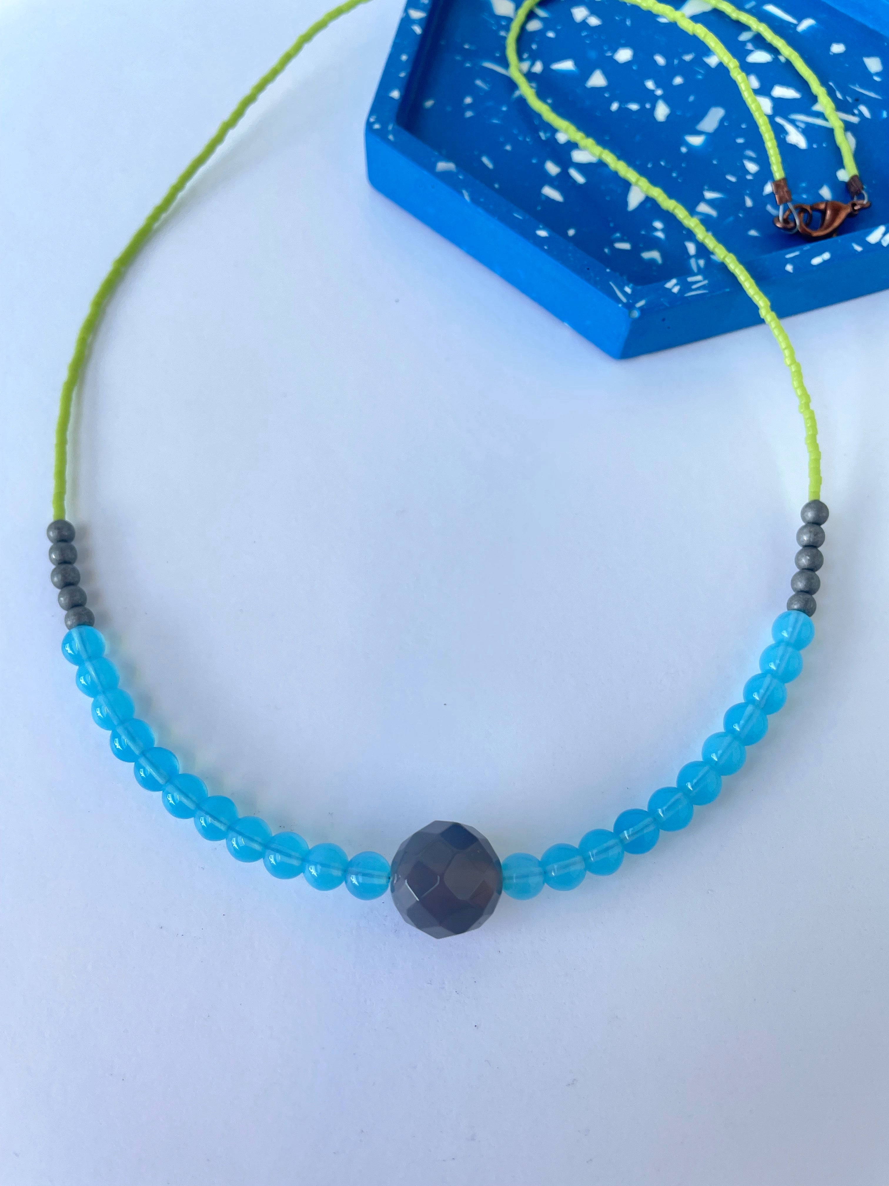 SUPER SECONDS - BEADED NECKLACE