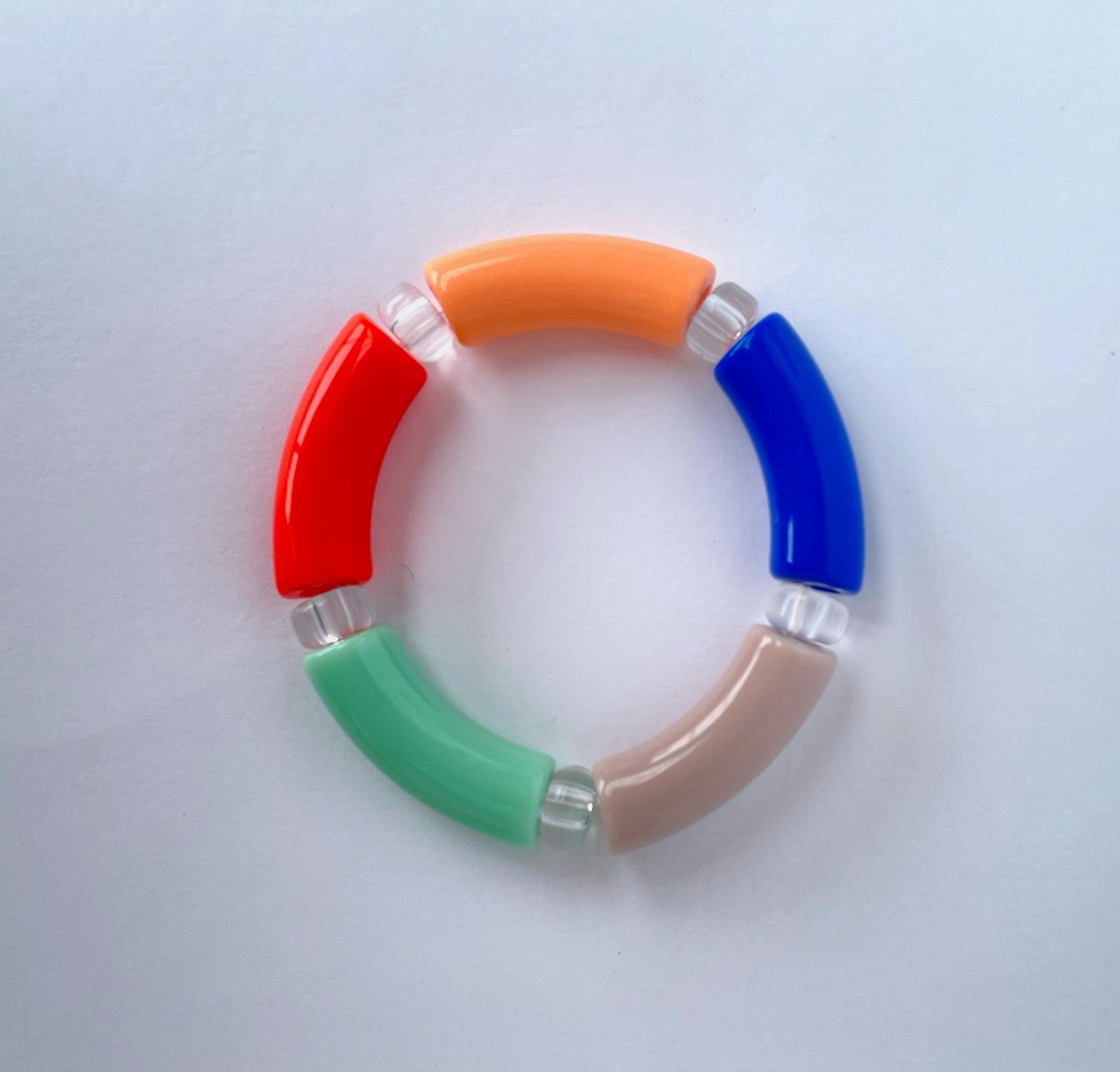 COLOUR BLOC Stretchy Bracelet